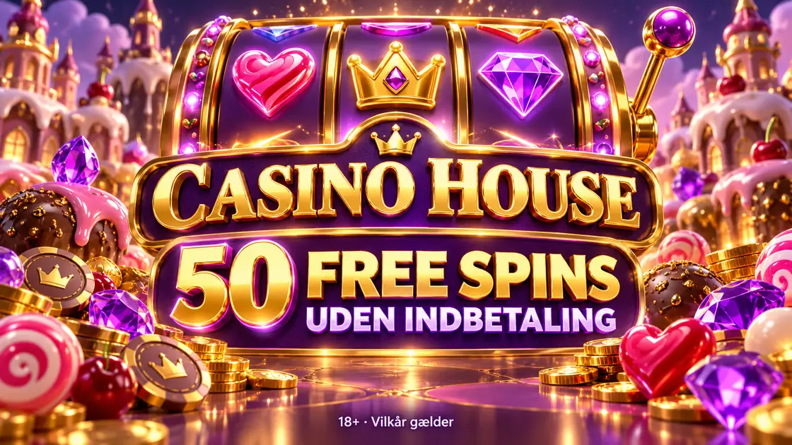 Casino House: 50 free spins uden indbetaling